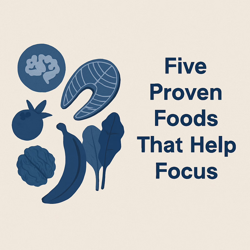 Image showing foods that help focus