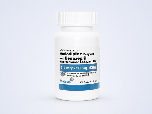 Amlodipine/Benazepril HCL 2.5/10mg