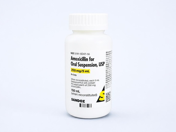 Amoxicillin 250mg/5mL