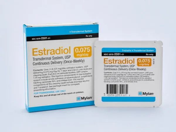 Estradiol 0.075mg Patches (Once Weekly)