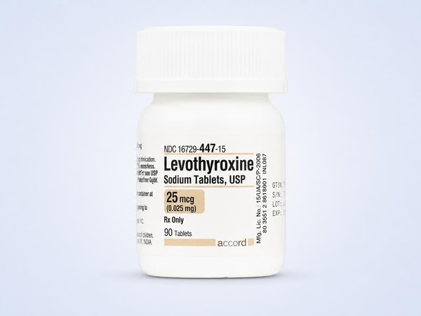 Levothyroxine 25mcg
