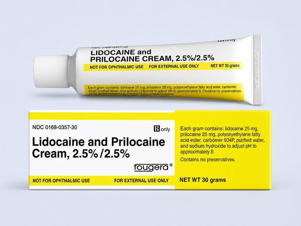 Lidocaine 2.5% Prilocaine 2.5% Cream