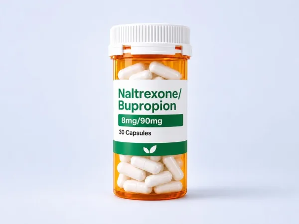 Naltrexone/Bupropion 8mg/90mg