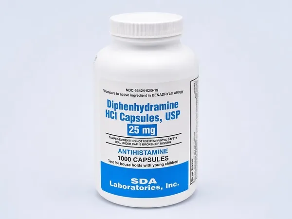 Diphenhydramine HCL 25mg